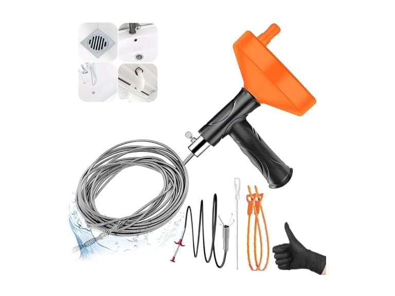 33' Bathroom Plumbing Snake - Image 1