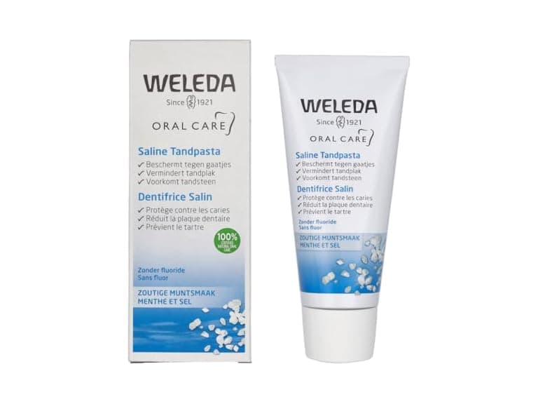 Weleda Natural Salt Toothpaste, 2.5 Ounce (Pack - Image 1