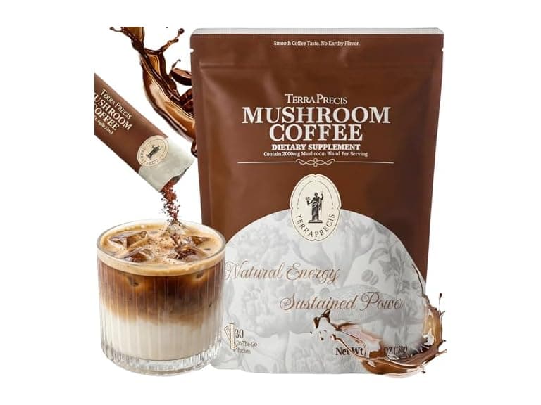TerraPrecis Mushroom Coffee Instant - Image 1