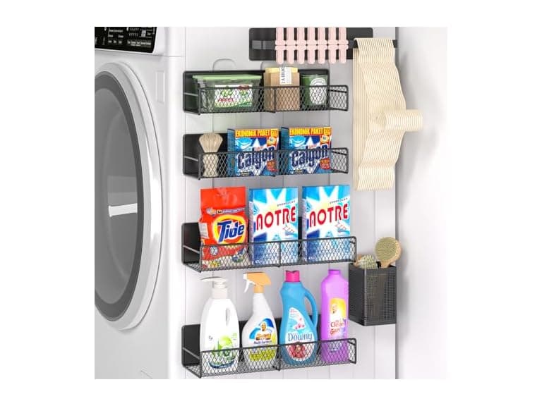 Magnetic Shelves for Washing Machine 6 Pack - Image 1