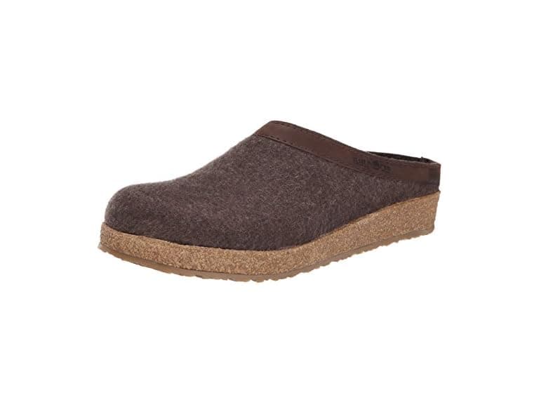 Haflinger GZL Leather Trim Grizzly Clog(USM11) - Image 1
