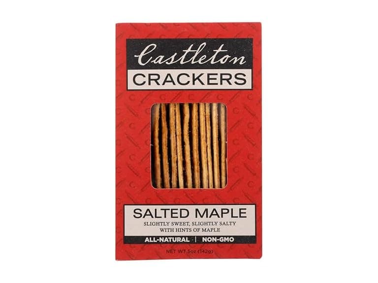 Shelburne Farms Castleton Salted Maple Crackers - Image 1