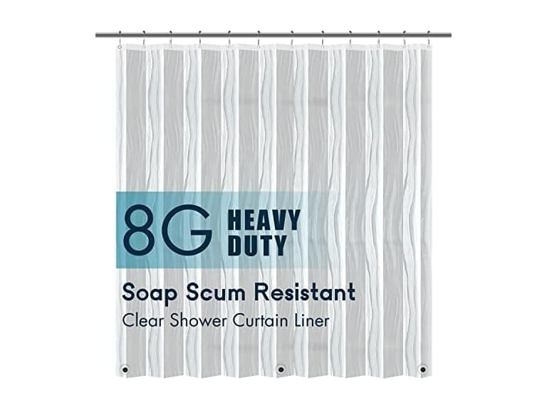 Yimobra EVA Clear Shower Curtain Liner, 8G He - Image 1