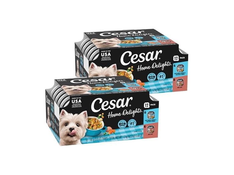 24ct Cesar Home Delights Adult Wet Dog Food - Image 1