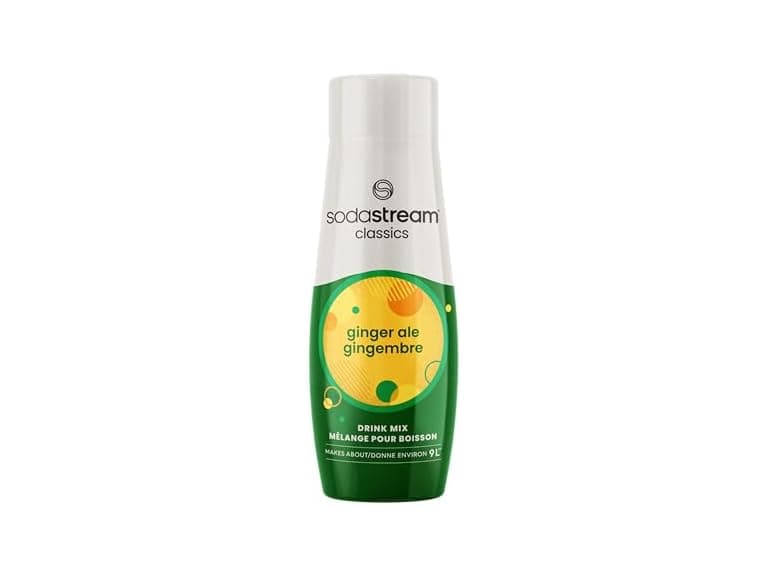1CT sodastream SodaStream Syrup, 14.8 oz, Ginger Ale - Image 1
