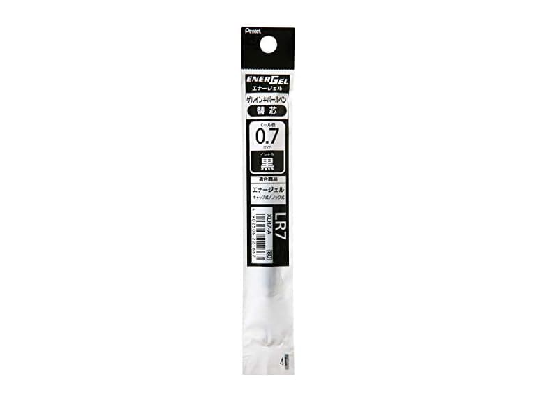Pentel Gel Ballpoint Pen Refill for Energel, Black - Image 1