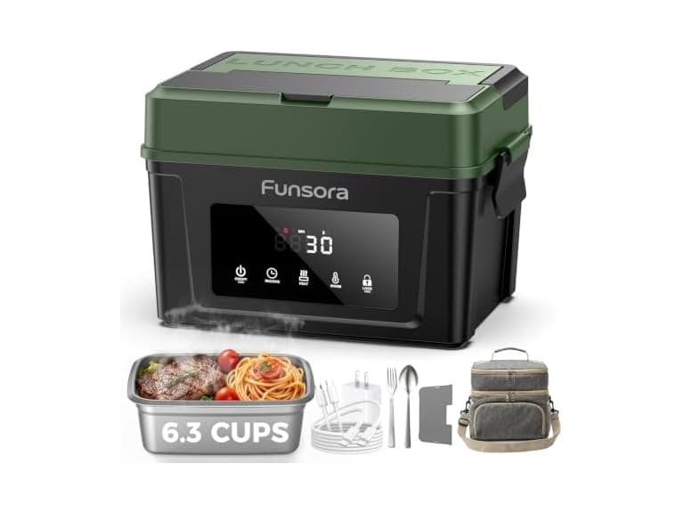 Funsora Cordless Electric Lunch Box - Image 1
