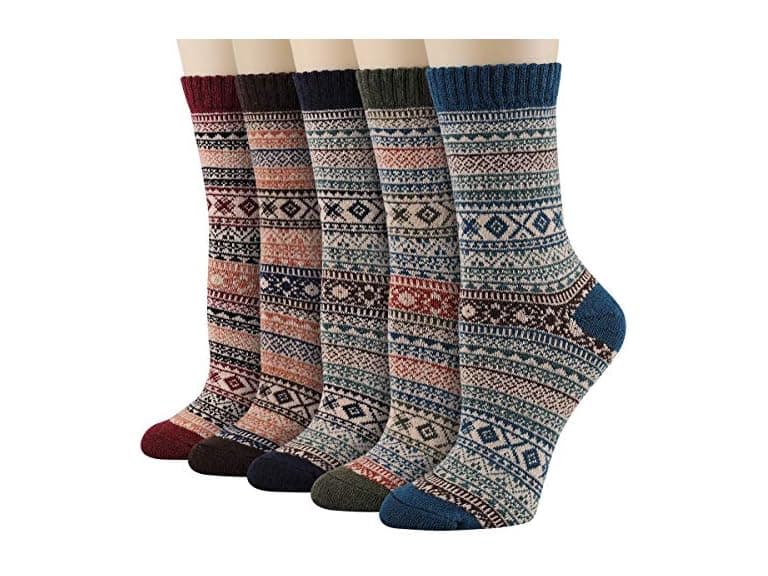 Heatuff Women (OS) Winter Wool Socks Soft Socks - Image 1