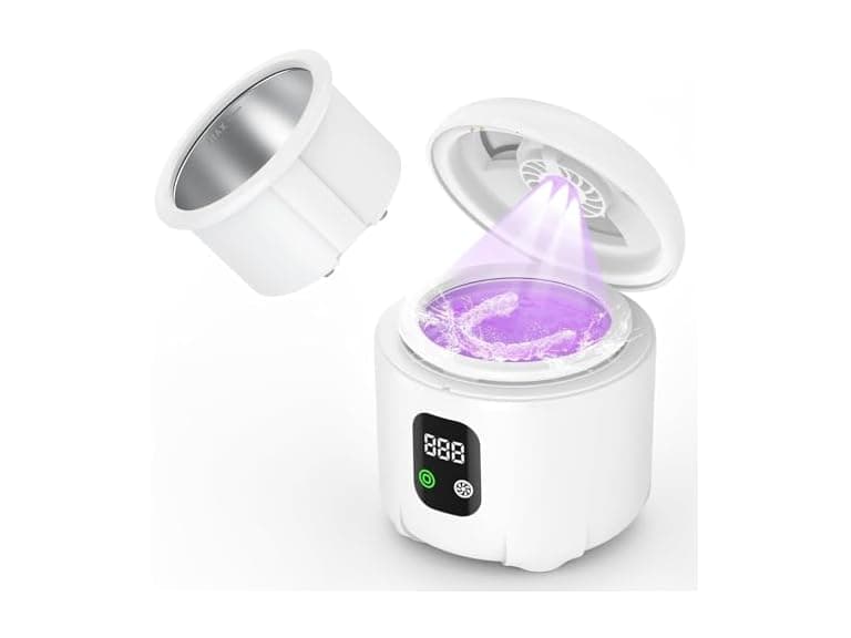 Newelkin Ultrasonic Retainer Cleaner White - Image 1