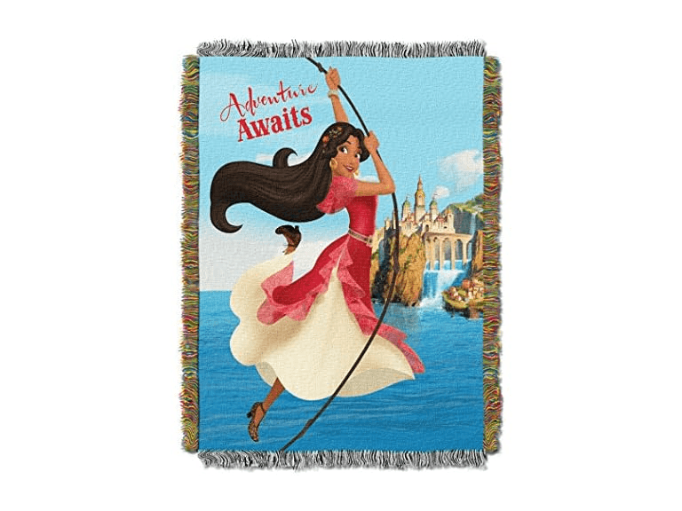 Elena of Avalor Woven Tapestry Blanket - Image 1