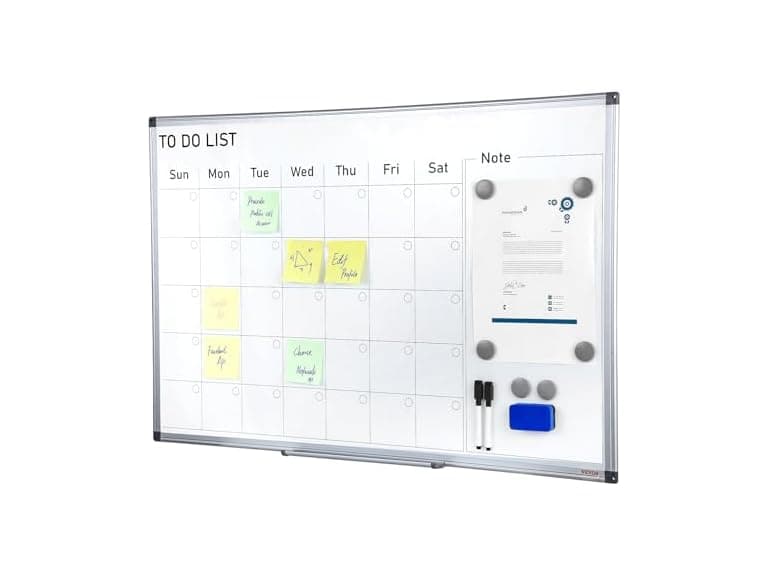VEVOR Calendar Whiteboard - Image 1