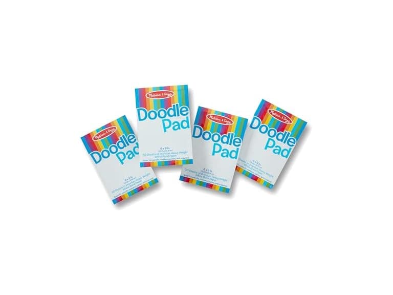 Melissa & Doug Drawing Paper Pad, 50 Sheets, 4PK - Image 1