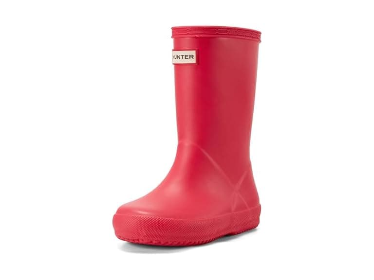 Hunter Kids First Classic Rain Boots, Br - Image 1