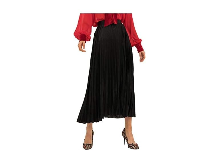 Chartou Women (L) Stretchy High Waist Long Skirt - Image 1