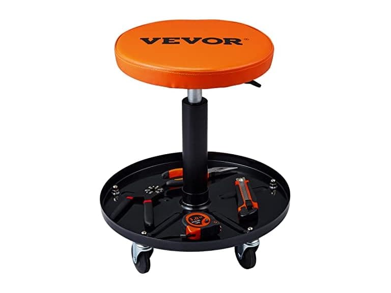 Mechanic Stool, 250 LBS Rolling Pneumatic - Image 1