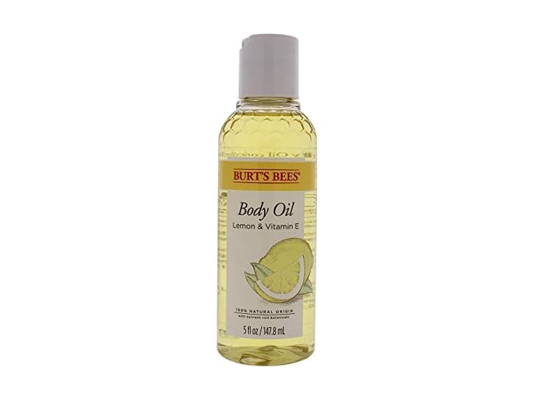 Burts Bees Body Oil - Lemon and Vitamin E Unisex Oil 5 oz - Image 1