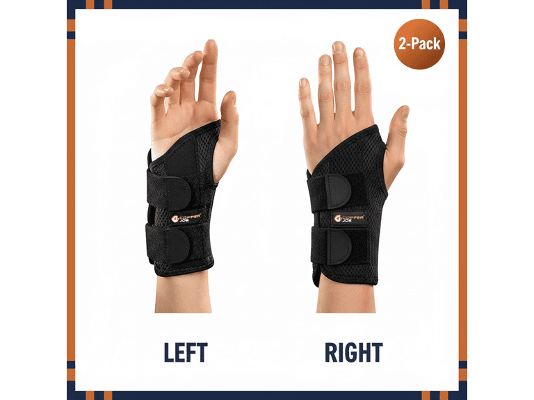 Copper Joe Wrist Support Double Combo - Image 1