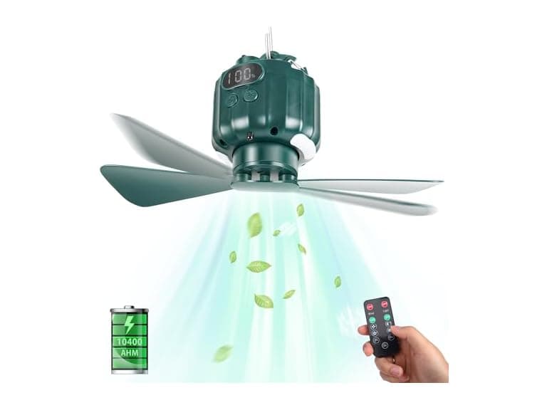 DUKUSEEK Portable Ceiling Fan - Image 1
