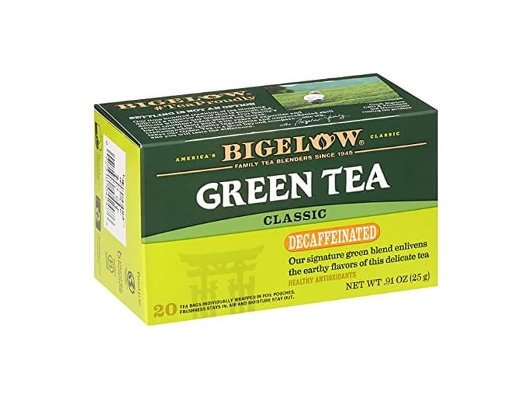 20Ct Bigelow Tea Classic Green Tea, Decaffeinated - Image 1
