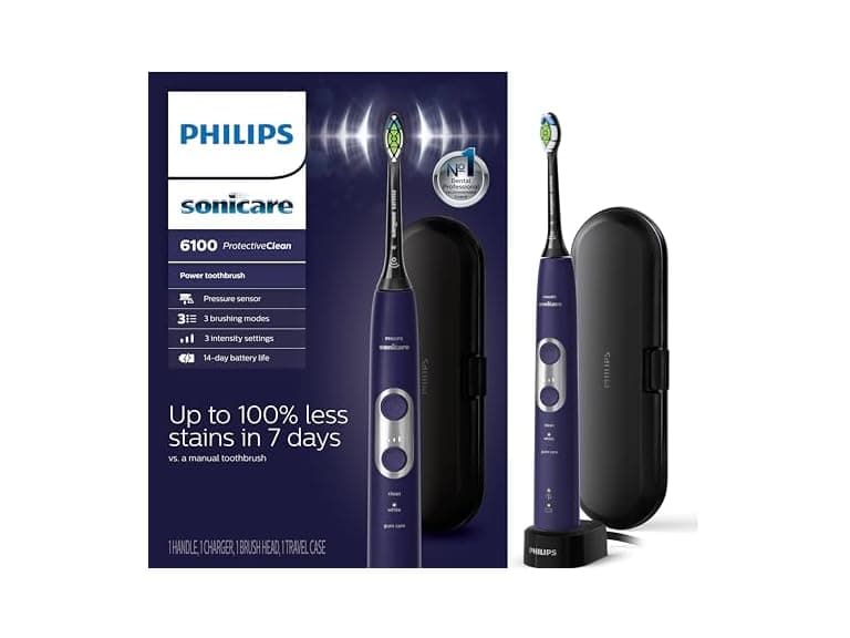 Philips Sonicare ProtectiveClean 6100 Purple - Image 1