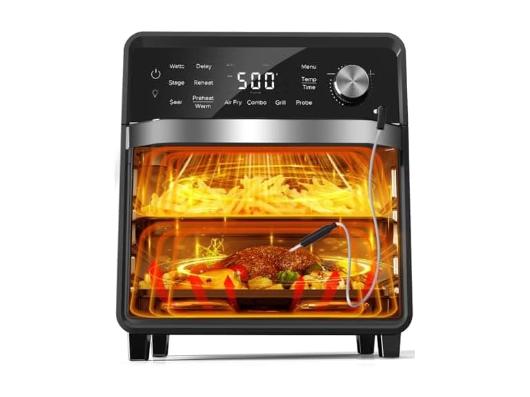Nuwave Plug-In Grill Air Fryer Oven Combo w/Sheath - Image 1