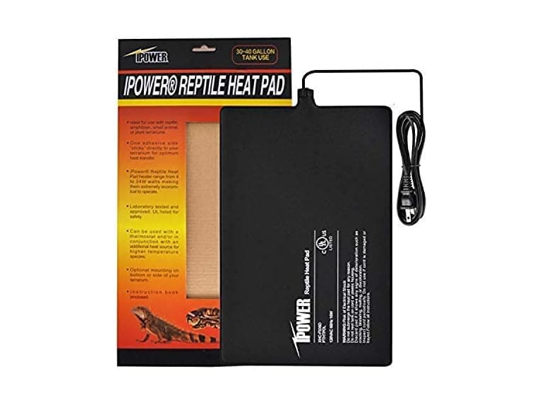 iPower 8 by 12-Inch Reptile Heat Mat Under Tank - Image 1