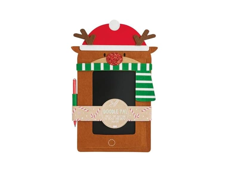 Mud Pie Kids Christmas Reindeer Doodle Pad - Image 1