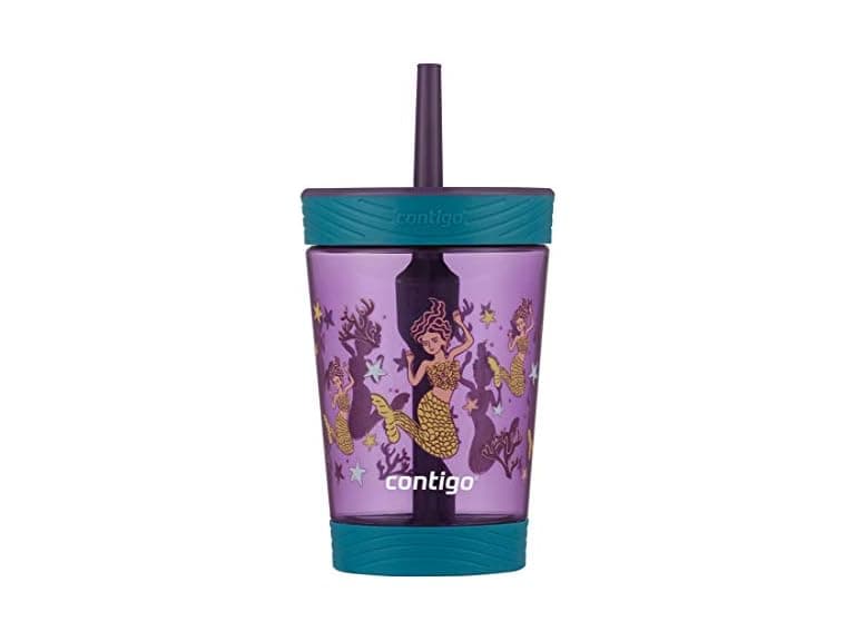 Contigo Kids Spill-Proof 14oz Tumbler, Eggplant - Image 1