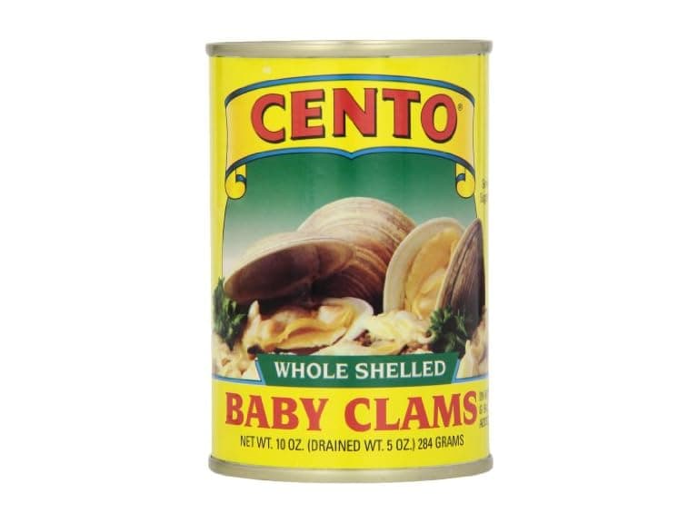 Cento Whole Baby Clams, 10-Ounce Can (Pack of 1) - Image 1