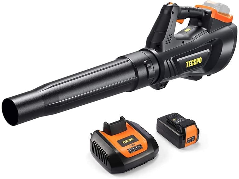 TECCPO 40V Cordless Brushless Leaf Blower Kit - Image 1