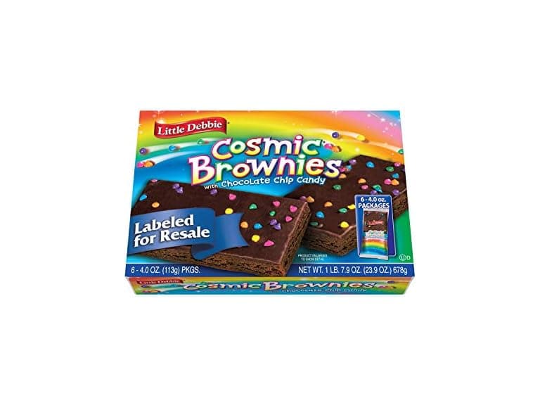 6CT Little Debbie Cosmic Brownie Single-Serve Caddie - Image 1