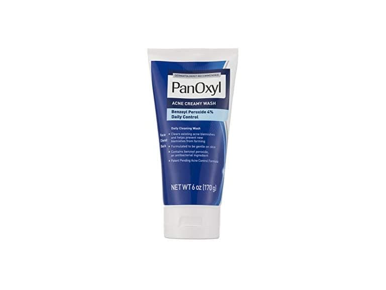 PanOxyl Antimicrobial Acne Creamy Wash, 4% Benzoyl Peroxide, 6 Ounce - Image 1