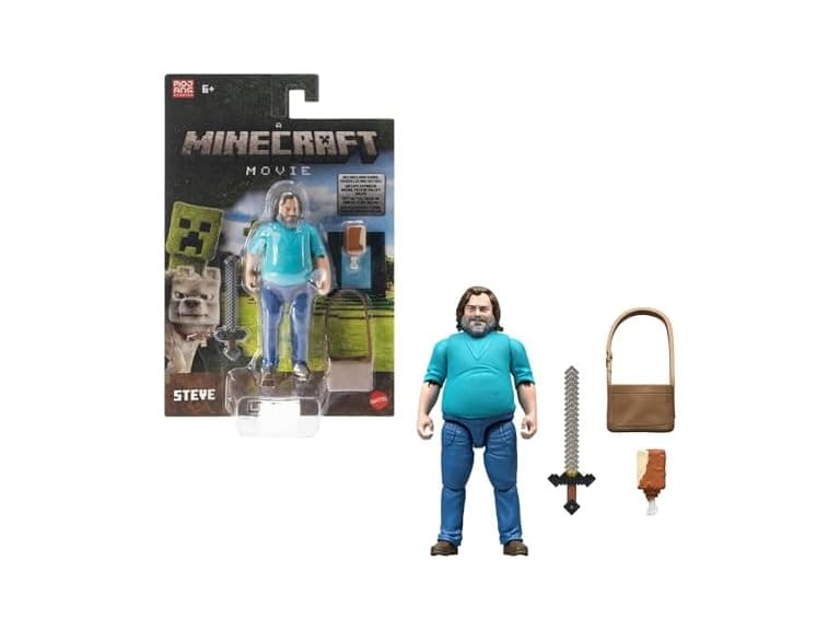Mattel Minecraft Action Figure & Accessories Set - Image 1