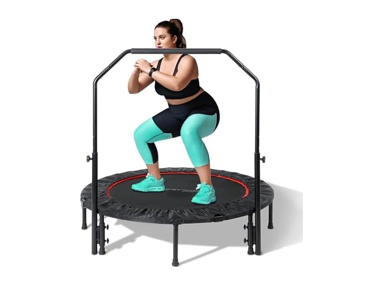 TUYOHW 48" Foldable Mini Trampoline (Open Box) - Image 1