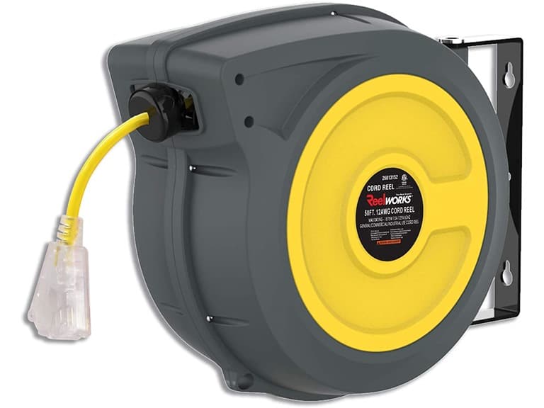 ReelWorks Extension Cord Reel 12AWG x 50' - Image 1
