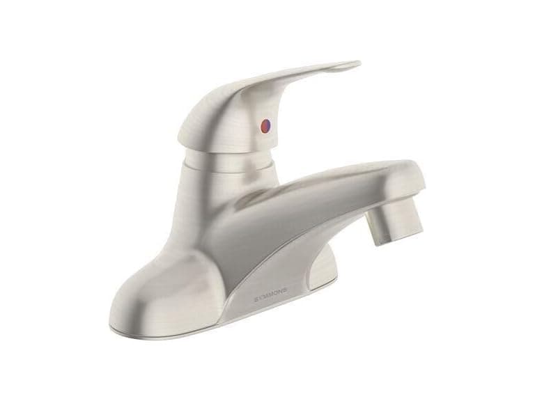 Symmons Origins Single Handle Bathroom Faucet, 4" Mount - Image 1