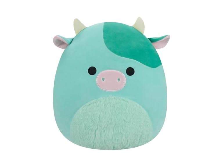 Squishmallows Original 14" Seamus Green Cow - Image 1