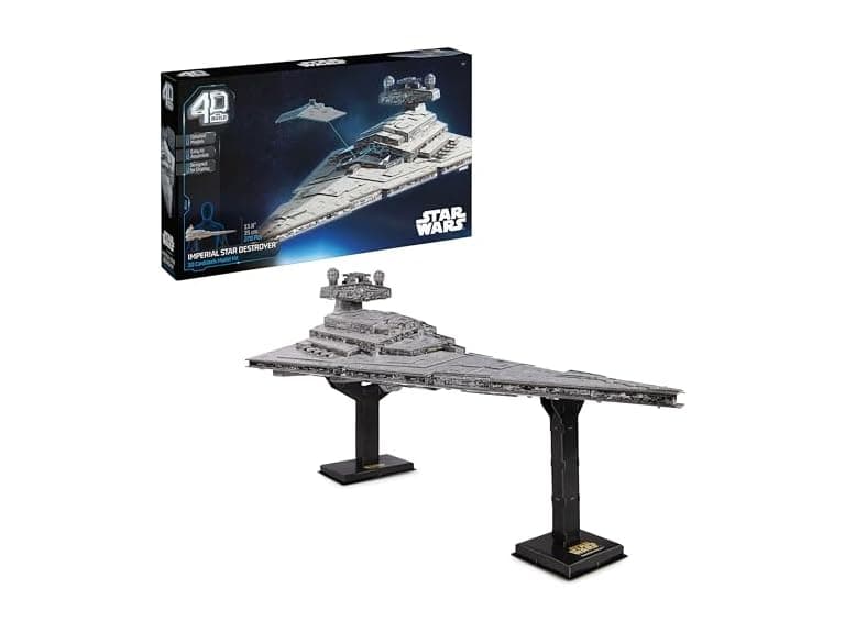 4D Build, Star Wars Deluxe Imperial Star Destroyer 3D Model Kit - Image 1