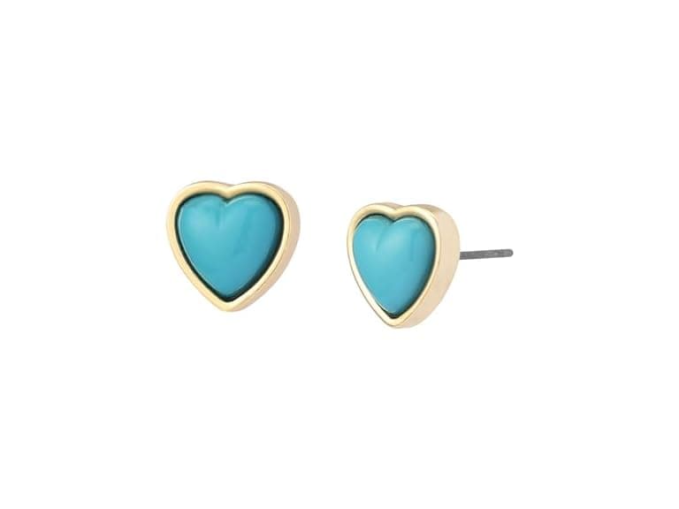 Betsey Johnson Women Jewelry Earrings Turquoise - Image 1