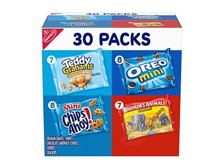 Nabisco Team Favorites Variety Pack 30 Snack Packs - Image 1