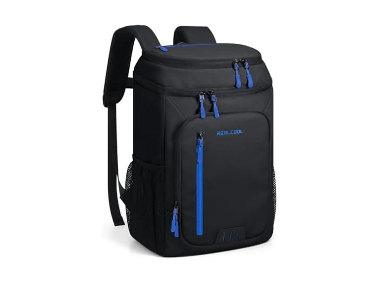 RealCool Insulated Cooler Backpack, 33 Can Bag - Image 1