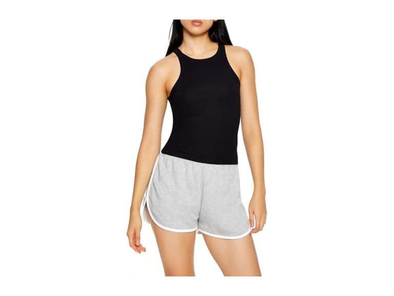 Forever 21 Ribbed Racerback Tank Top - Image 1
