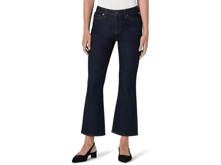 Amazon Essentials Women's Mid-Rise Kick Crop Jeans - Image 1