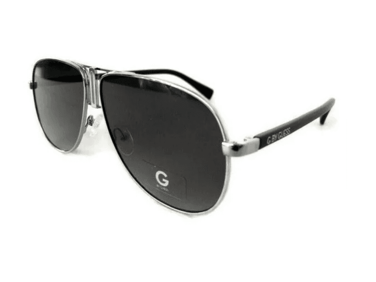 Guess Unisex GG2148 Sunglasses Silver Tone - Image 1