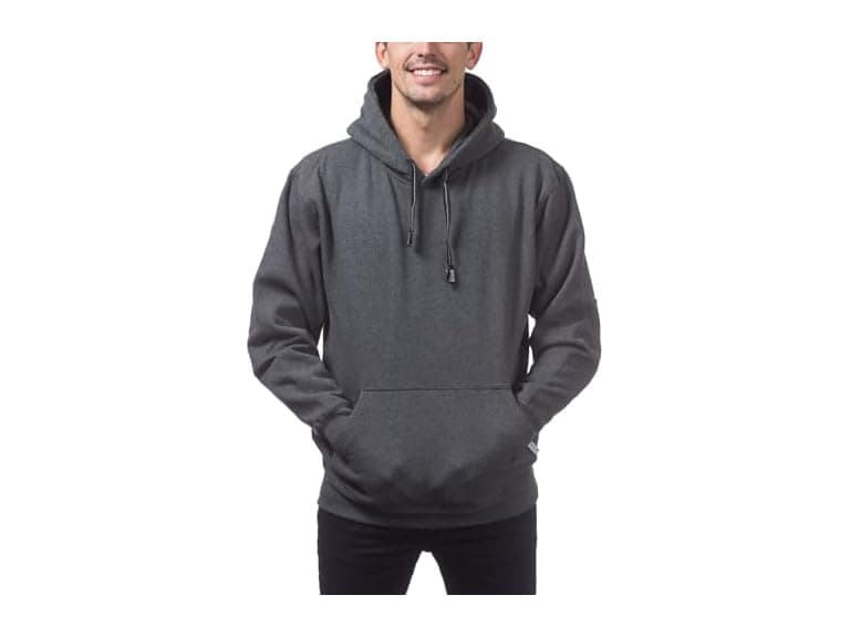 Pro Club Men (5XL) Heavyweight Hoodie Charcoal - Image 1