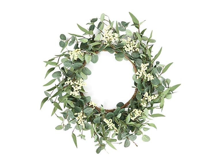 Pinkpum 20" Eucalyptus Wreath - Image 1
