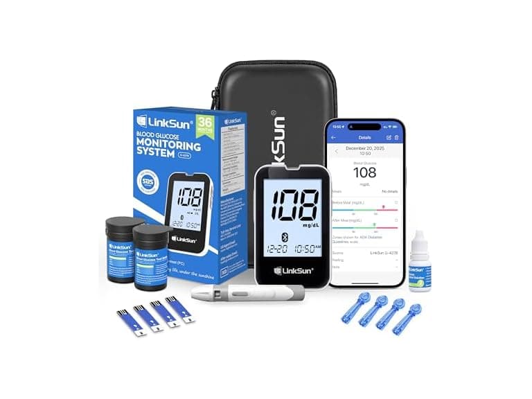 Bluetooth Blood Sugar Testing Kit - Image 1
