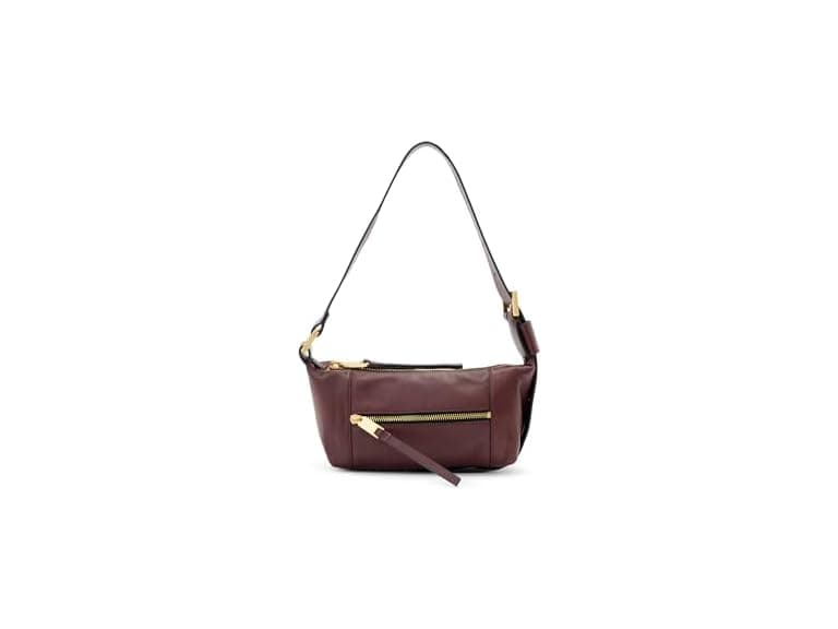 AllSaints Vega Mini Shoulder Dark Red - Image 1