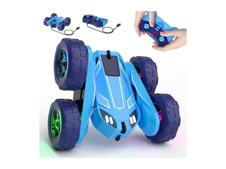 MaxTronic 2.4GHz RC Car 4WD LED Stunt - Image 1