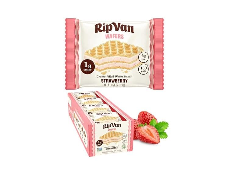 Rip Van | Strawberry Wafer Cookies 36ct - Image 1